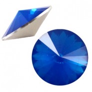 Rivoli 1122 - 12 mm puntsteen Dark capri blue opal